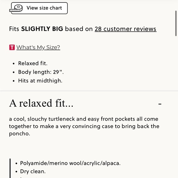 J.CREW RELAXED TURTLENECK PONCHO - Picture 9 of 9